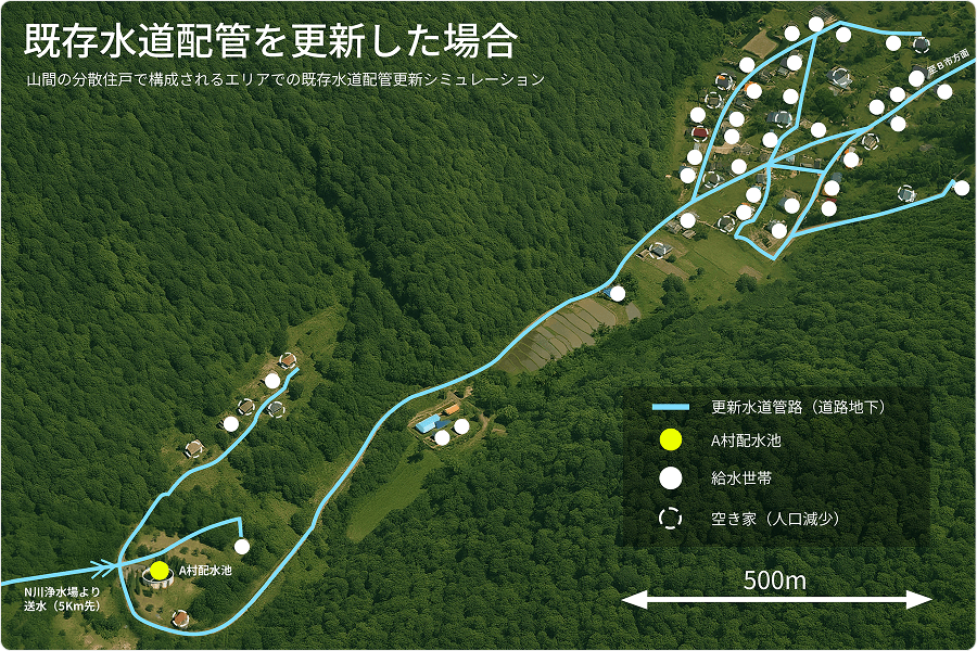 現状のインフラを更新した場合と比較してどれくらいのコスト削減効果が期待できるのかわからない